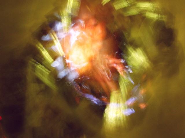 A digital photography Light-Painting created with camera painting techniques.