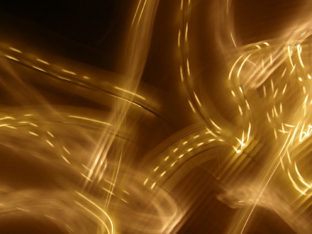 A digital photography Light-Painting created with camera painting techniques.