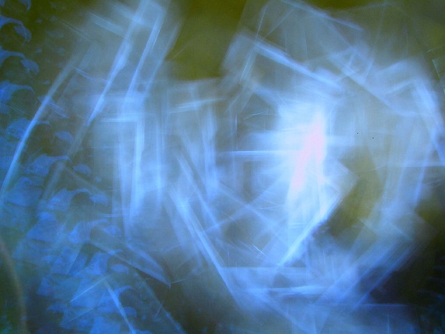 A digital photography Light-Painting created with camera painting techniques.