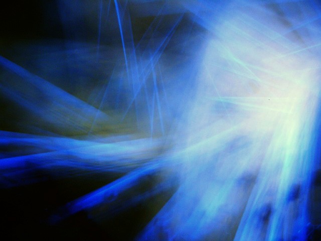 A digital photography Light-Painting created with camera painting techniques.