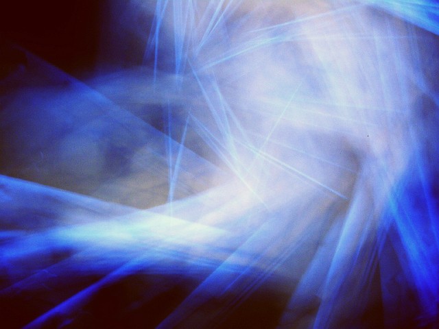 A digital photography Light-Painting created with camera painting techniques.