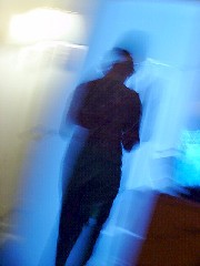 Rick Doble Photograph Of Human Figure Like Film Noir
