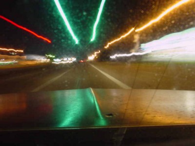 example of both stationary object and light painting effects