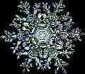 colored snowflake images