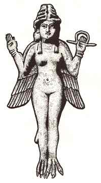 Sumerian mythical figure, approx. 2000 B.C.